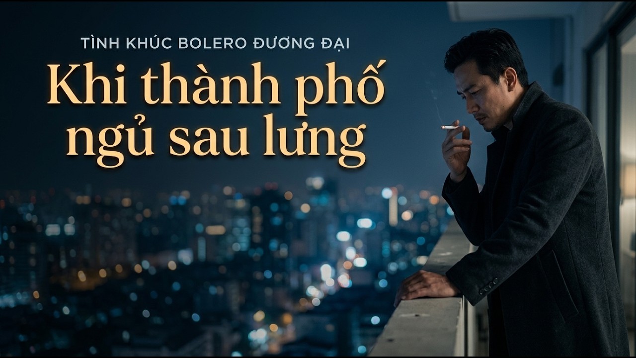 KHI THÀNH PHỐ NGỦ SAU LƯNG - Bolero Hiện Đại Cực Thấm Cho Đêm Khuya (Giọng Nam Trầm) | GAXEP MUSIC