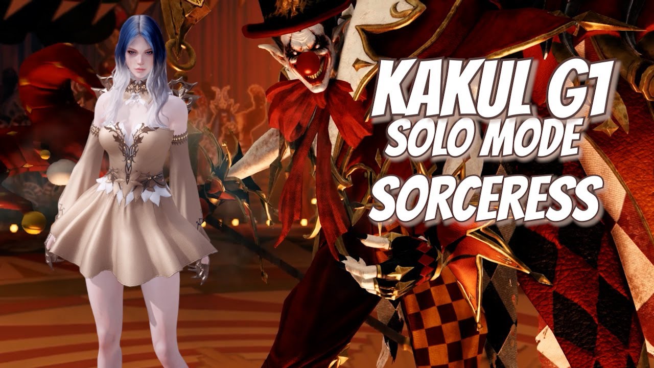LOST ARK Kakul G1 Sorceress - Solo Mode