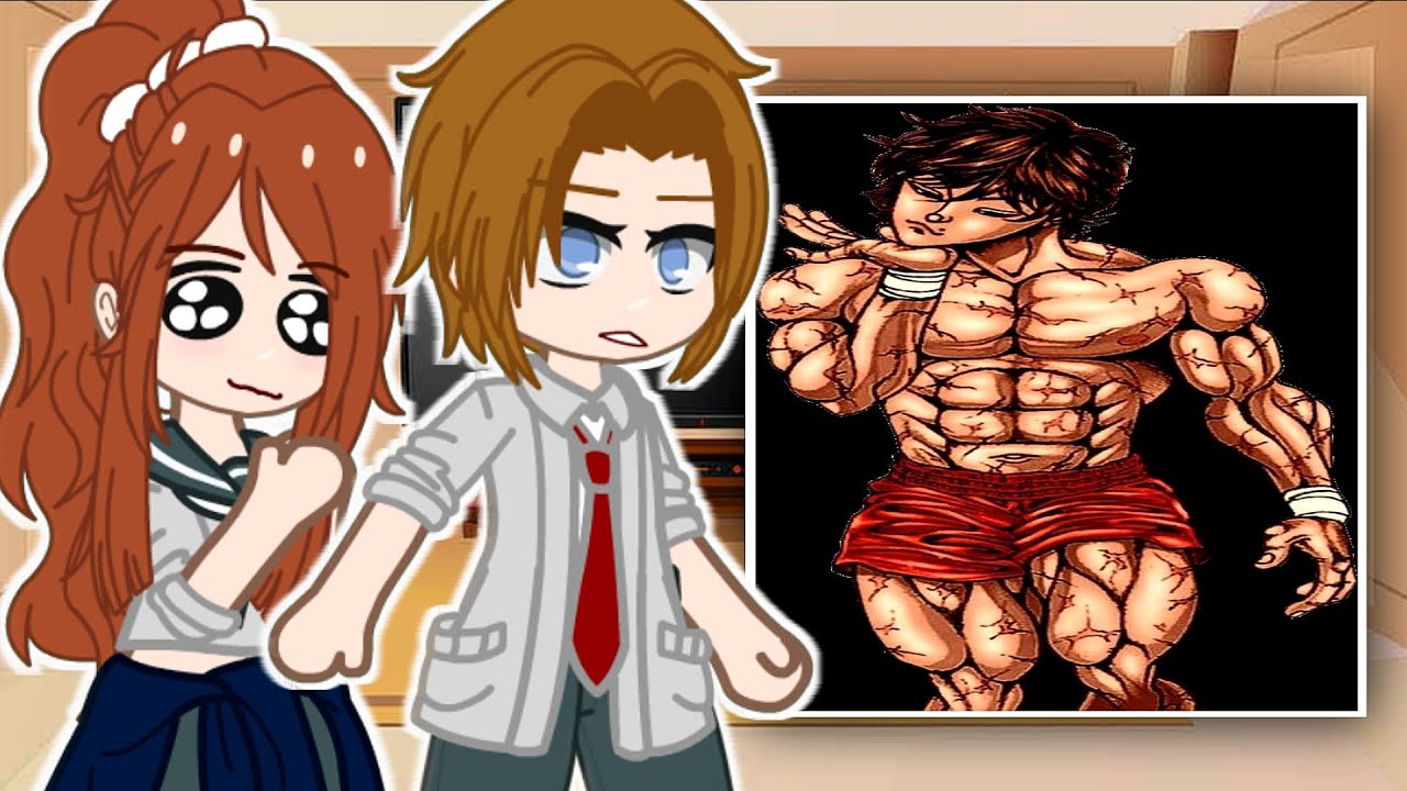 Baki Classmates React to Baki Hanma || Gacha React || Baki Characters React To Baki Hanma