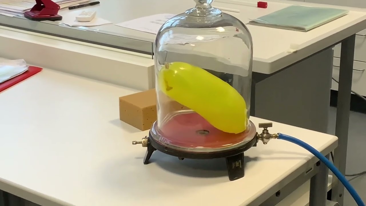 Der sagenhafte Luftballon im Vakuum