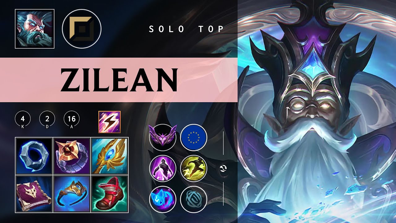 Zilean Top vs Sion - EUW Master Patch 26.02