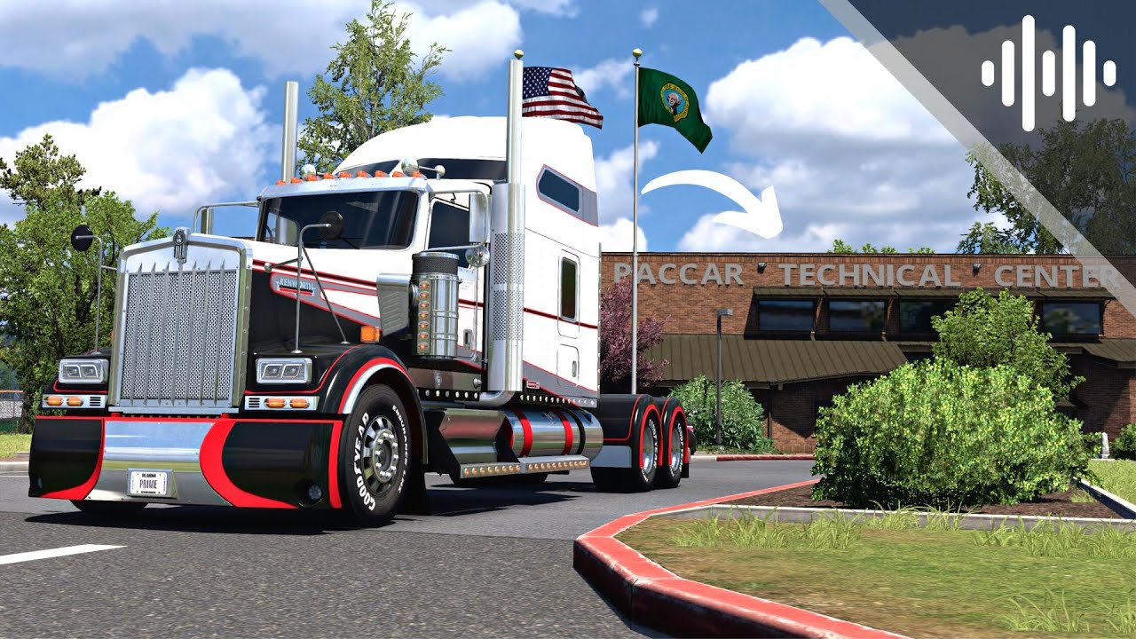 Exploring The PACCAR Technical Center In 1.49 Beta! | American Truck Simulator (ATS) Showcase