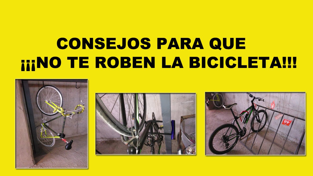 RUTA CLETA - CONSEJOS PARA QUE NO TE ROBEN LA BICICLETA - #BICICLETA #CICLISMOURBANO