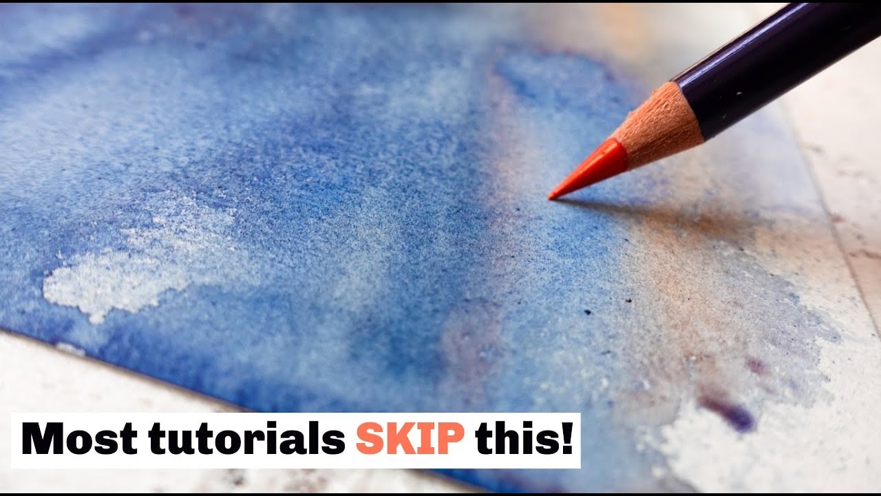 Inktense = Watercolor Pencils? Almost!⚠️