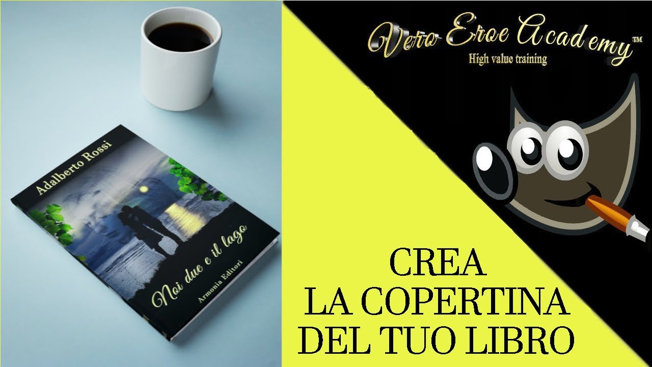 CREA LA COPERTINA DEL TUO LIBRO CON GIMP !!!