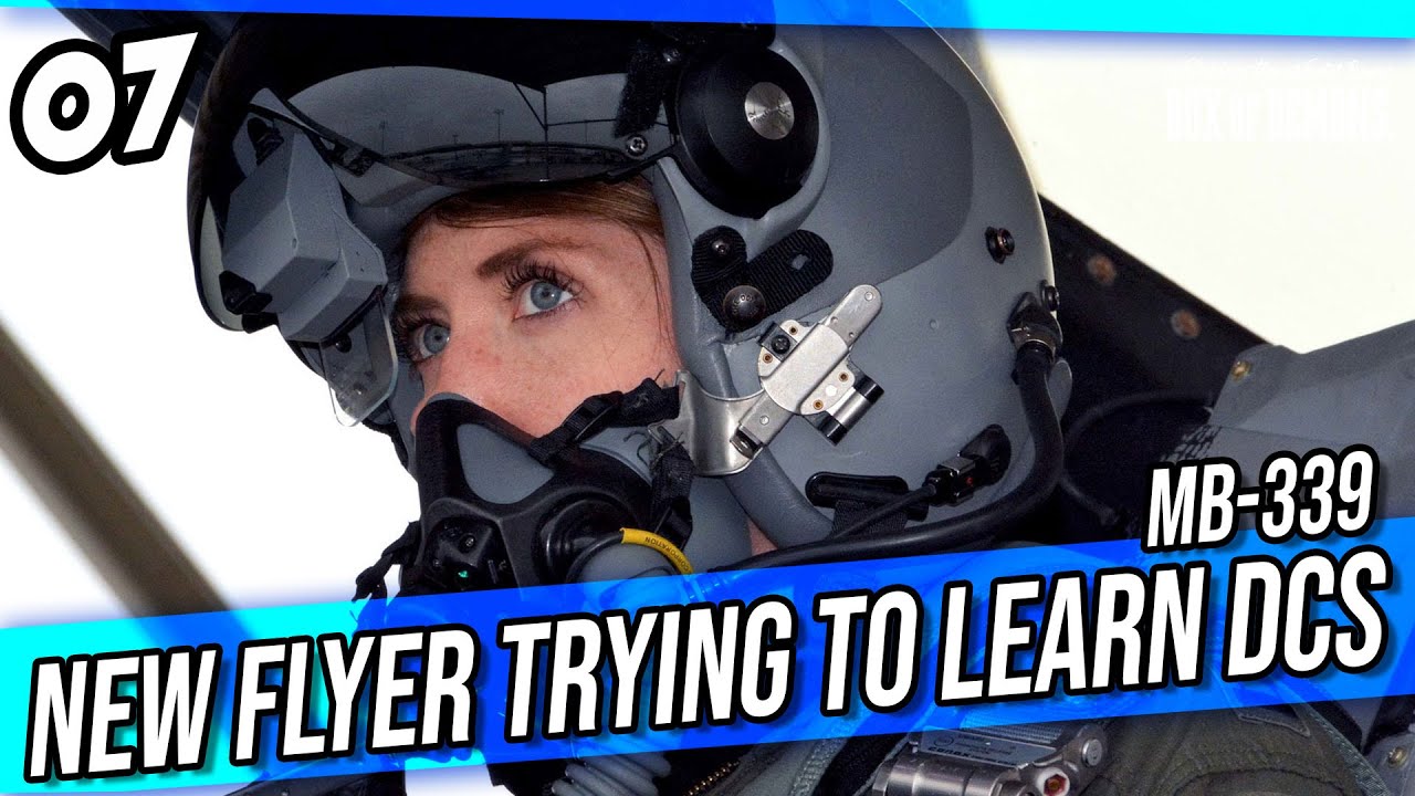 DCS WORLD - OFFICIAL TRAINING with an INSTRUCTOR - SRS radio and ATC - Final Approach - Part 1b