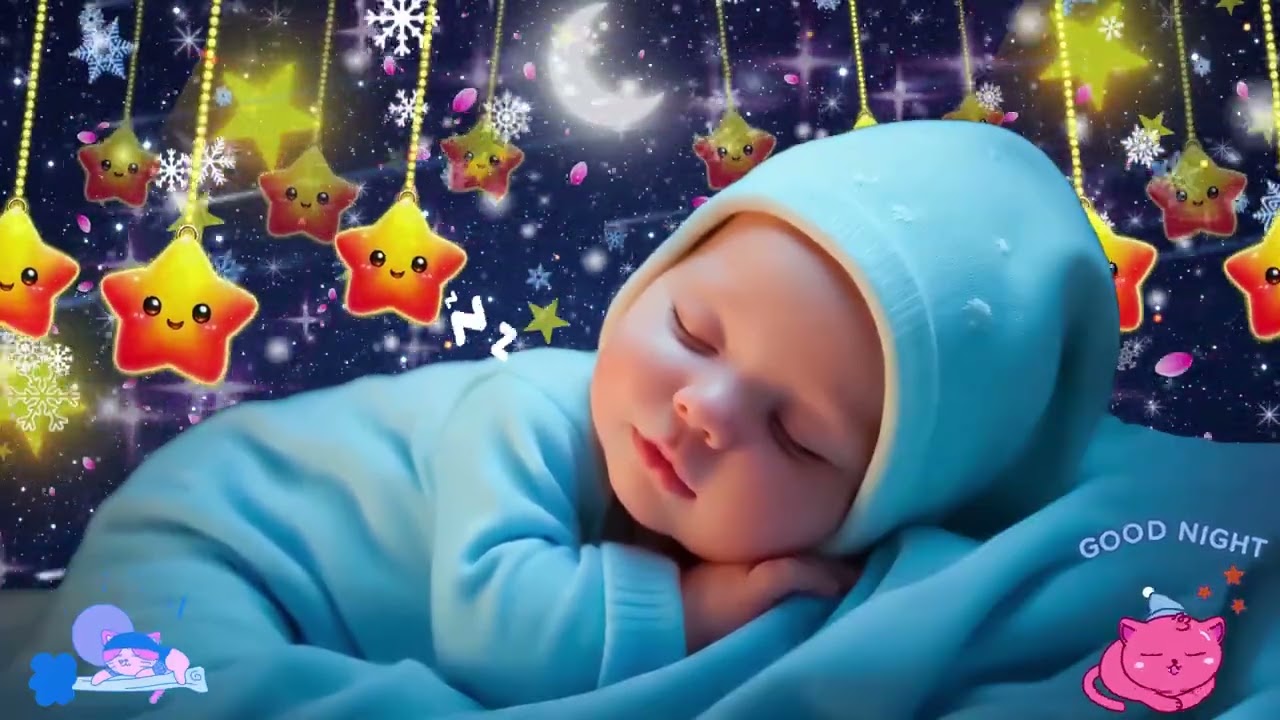 Baby Sleep Music ♫ Sleep Instantly Within 3 Minutes ♫ Overcome Insomnia ♥ Mozart Brahms Lullaby💤 #19