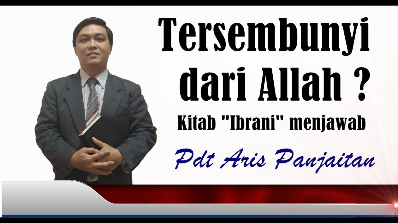 Ibrani 4 : 13 RENUNGAN KAMIS Tgl 16/Juli/2020.
