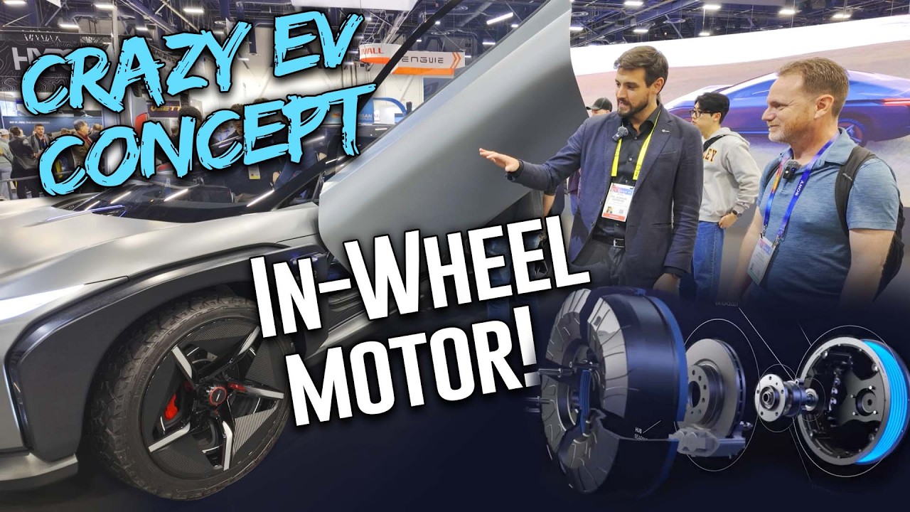 Italdesign made this CRAZY Electric Vehicle with an Elaphe IN-WHEEL motor! Meet the Quintessenza!