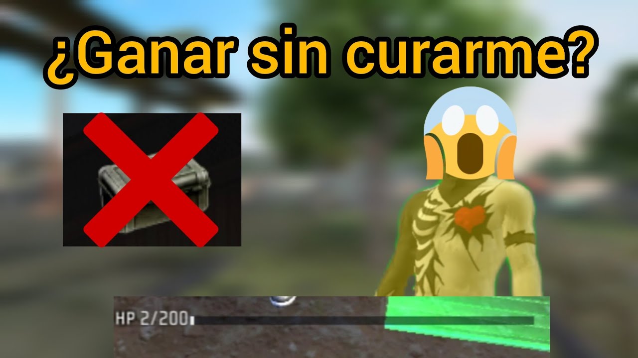 INTENTÉ GANAR UNA PARTIDA SIN CURARME… ¿LO LOGRÉ? 