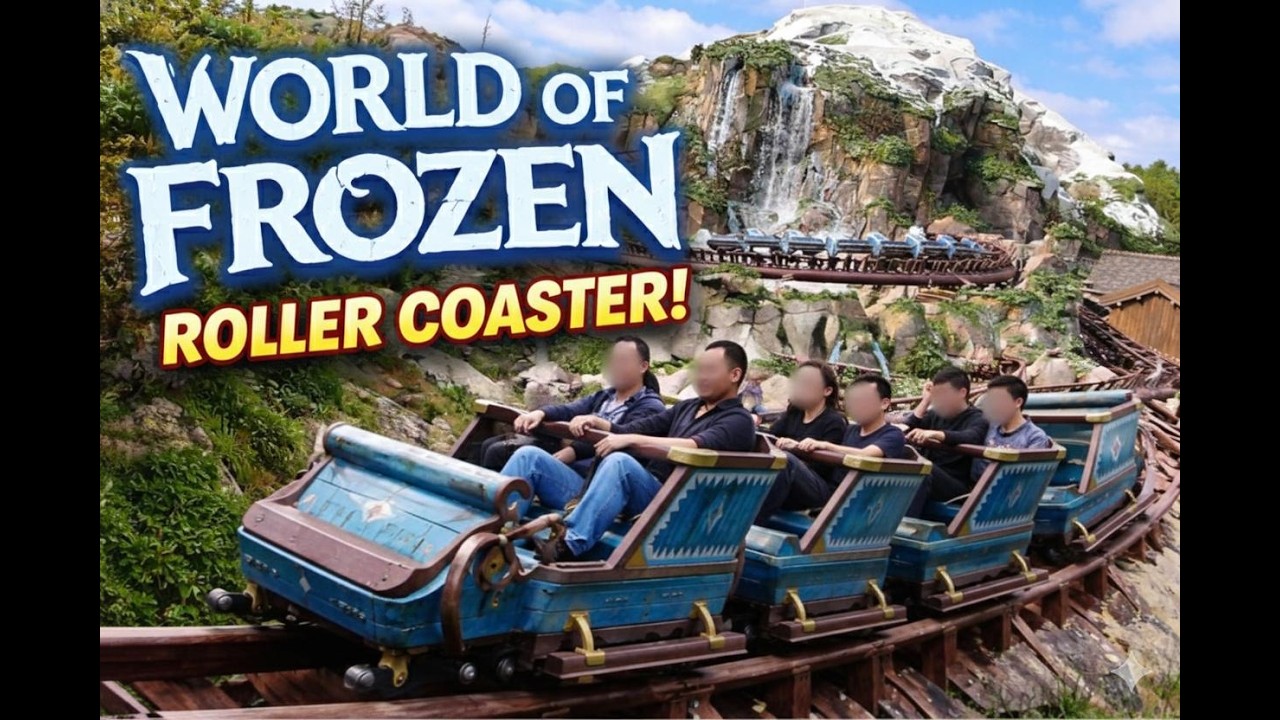 Wandering Oaken’s Sliding Sleighs POV | World of Frozen | Hong Kong Disneyland 2026