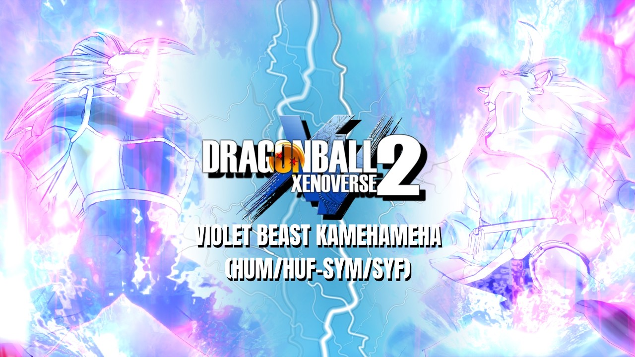 Violet Beast Kamehameha - Dragon Ball Xenoverse 2 Mod Showcase