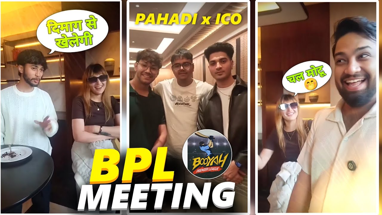 Booyah Premier League Travelling | ICONIC MET PAHADI | JONTY BHAI FUNNY SCENE 😁 | BPL MASTI