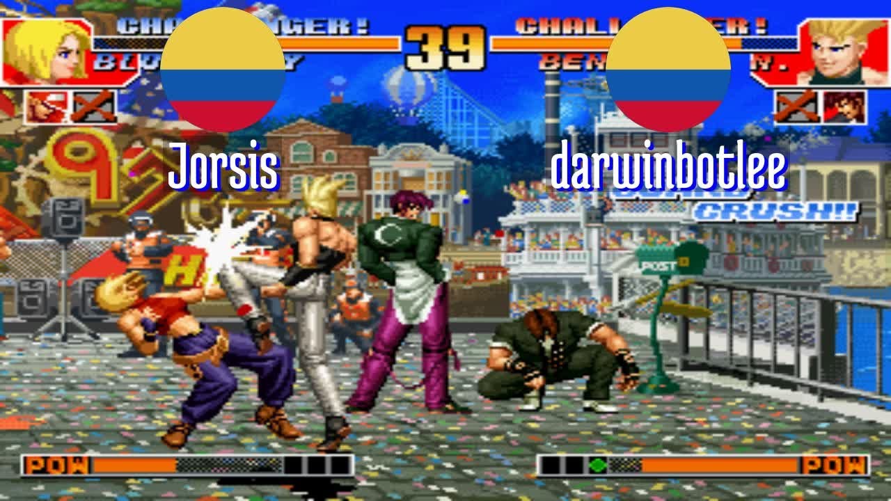FT3 @kof97: Jorsis (CO) vs darwinbotlee (CO) [King of Fighters 97 Fightcade] Feb 25