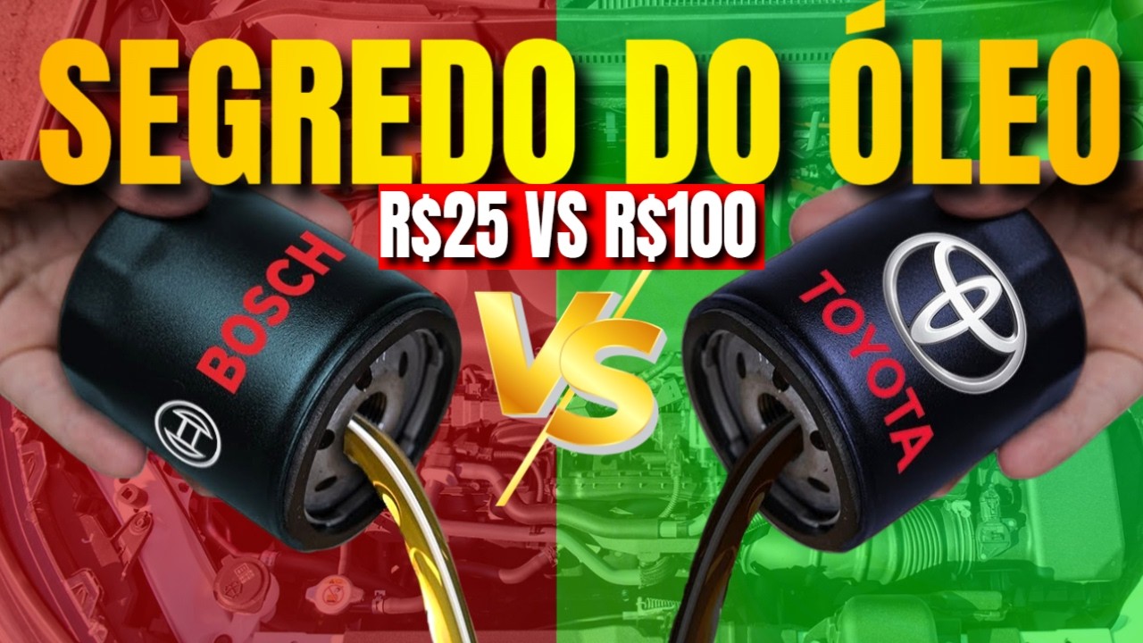 A VERDADE Sobre Filtros de Óleo do Motor Barato vs Caro