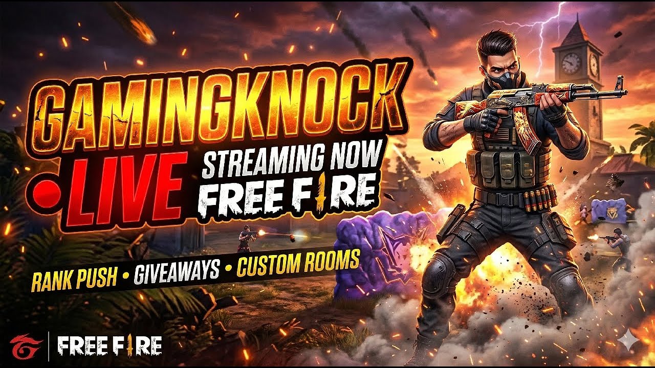 🔴 RUSH GAMEPLAY! Clutch Moments 🤯 | Free Fire Live | Gaming Knock