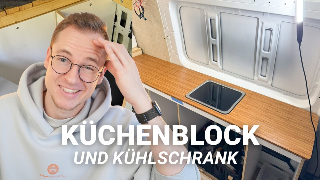 Ein KÜCHENBLOCK für den CRAFTER entsteht: Fortschritt im DIY-Camper 🚐