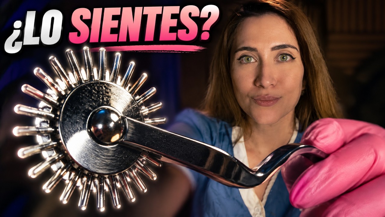 🩺 ASMR de Nervios Craneales sin RUIDO de FONDO: ¡La Experiencia Médica Más Realista y Relajante! 🩺
