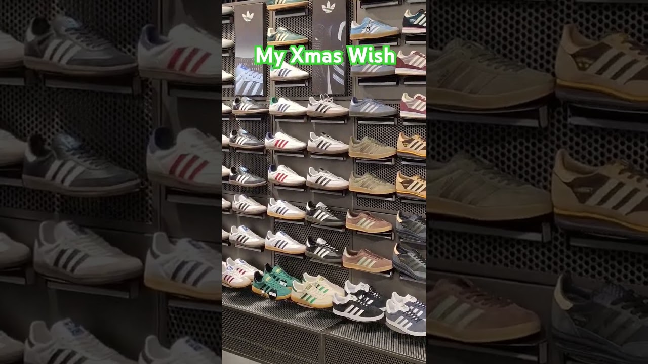 Xmas Wish #christmas #grownUp #XmasWish #adidas #samba