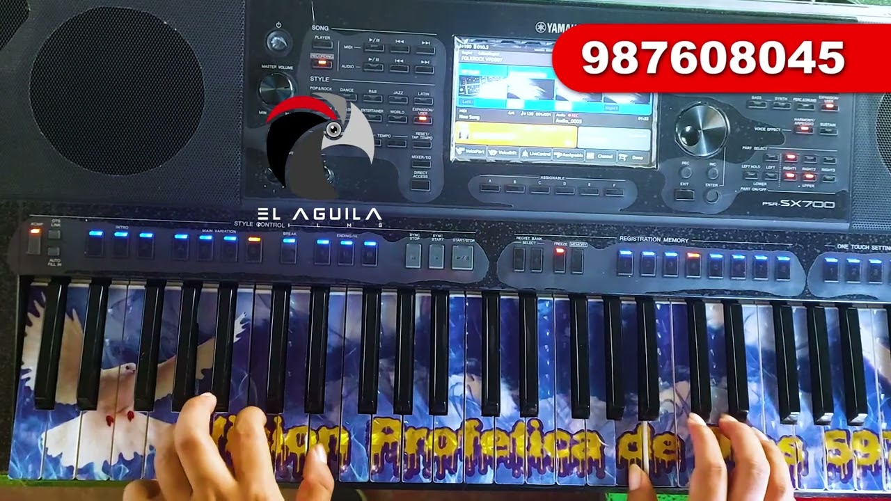 TUTORIAL JHAZIEL NO PUEDO PARAR / YAMAHA SX 700 FOLKROCK
