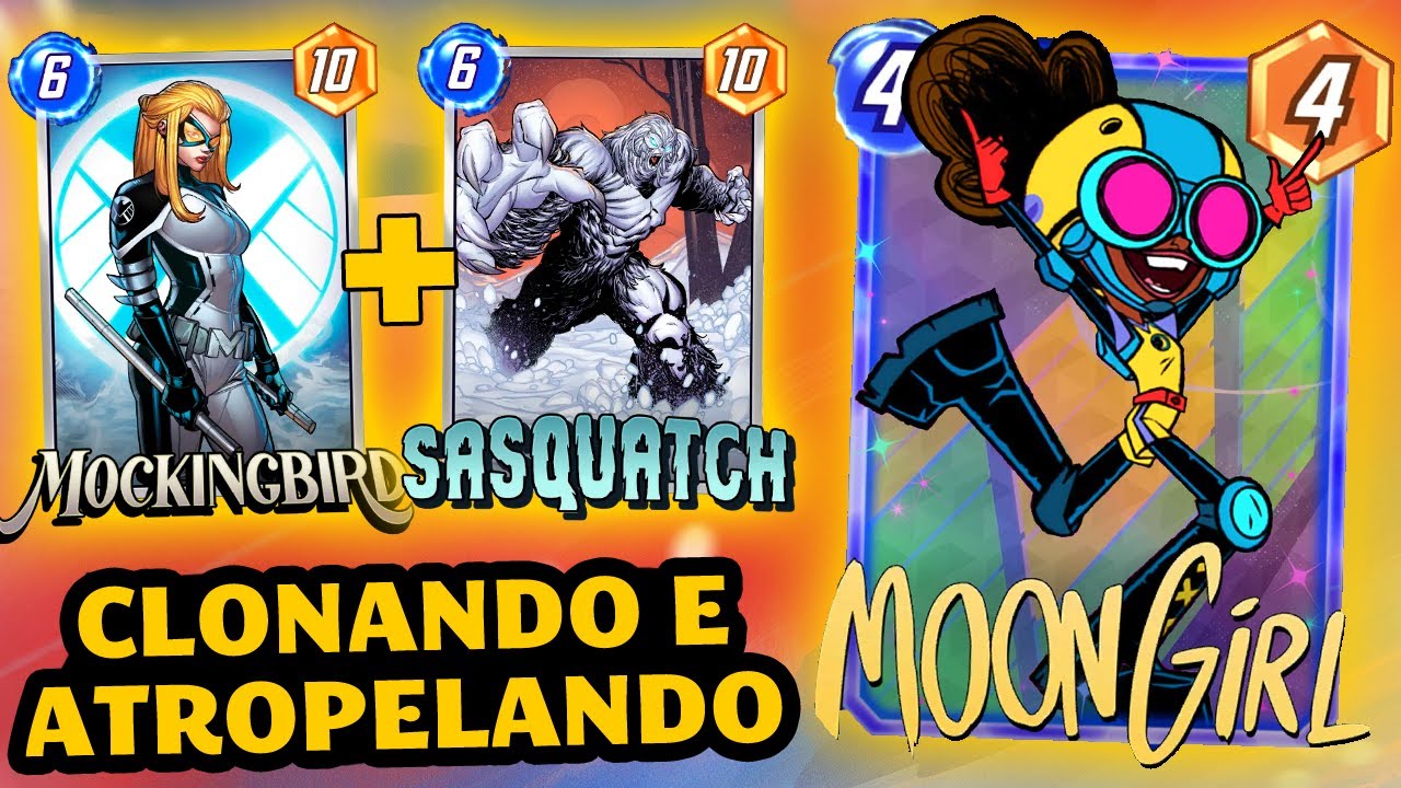 DIVERTIDO E PODEROSO: É SÓ FAZER DUAS MOCKINGBIRD E CORRER PRO ABRAÇO |Marvel Snap