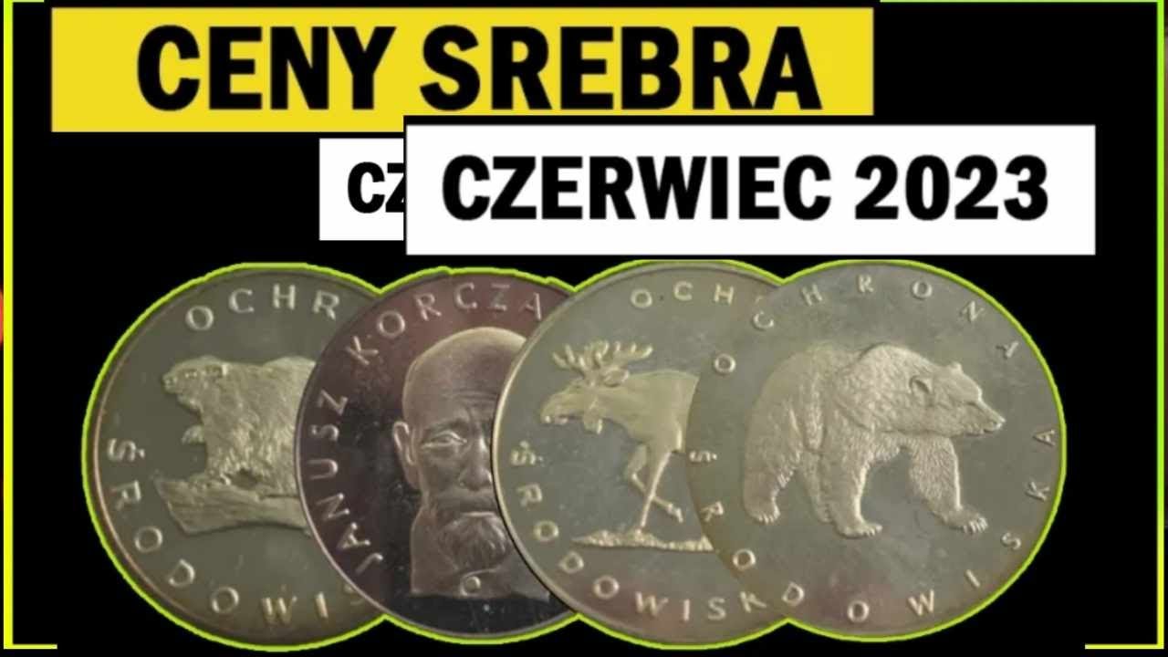 Ceny srebra monet PRL-u Czerwiec 2023