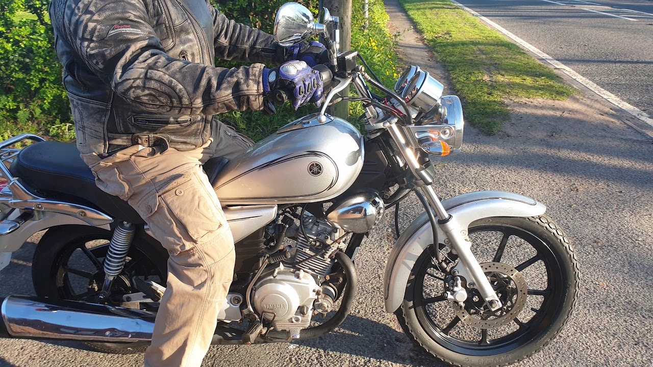 2009 YAMAHA YBR125 CUSTOM TEST RIDE