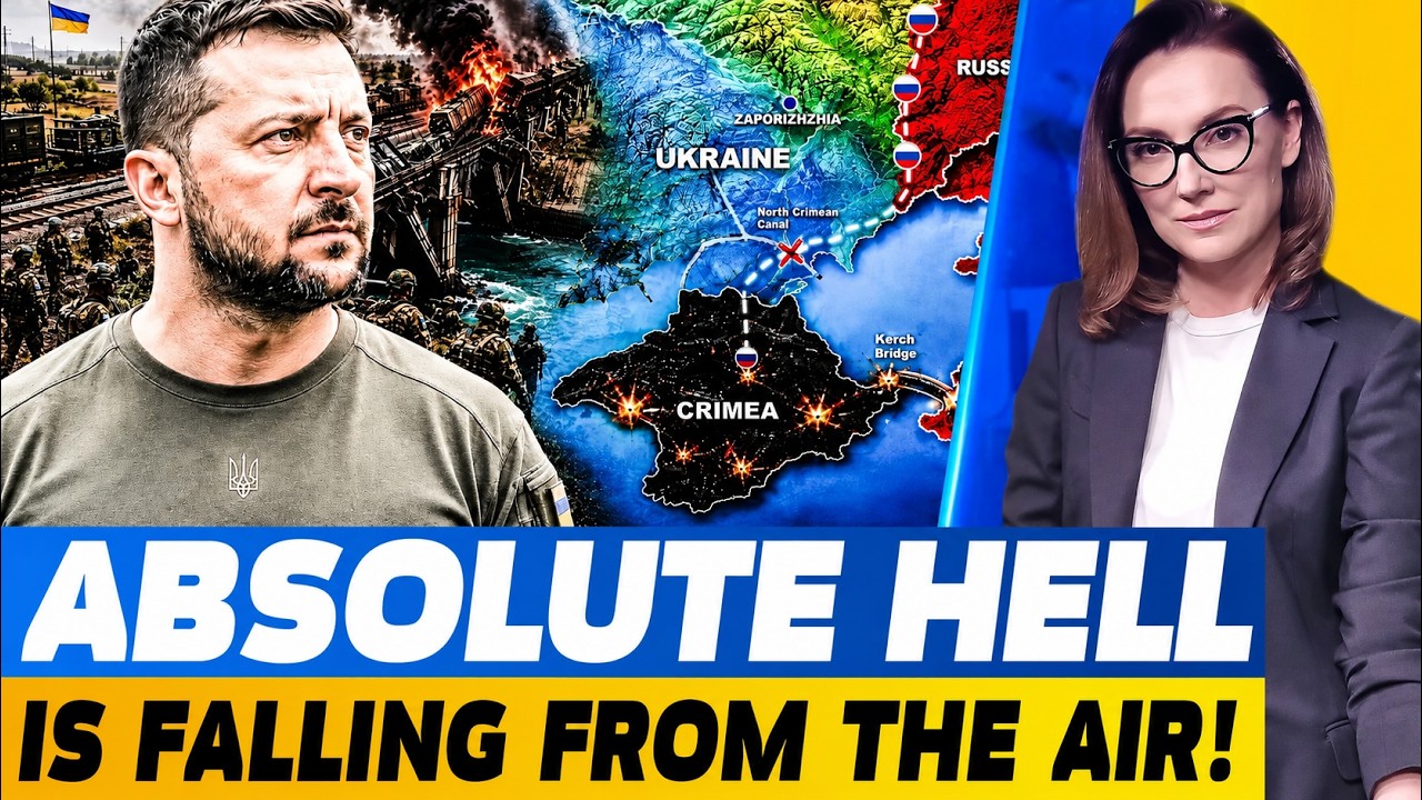 ⚡️HOUR AGO! CRIMEA FINALLY CUT OFF FROM LAND! EVERYTHING FLOODED IN SECONDS! RUSSIANS IN TRAP!