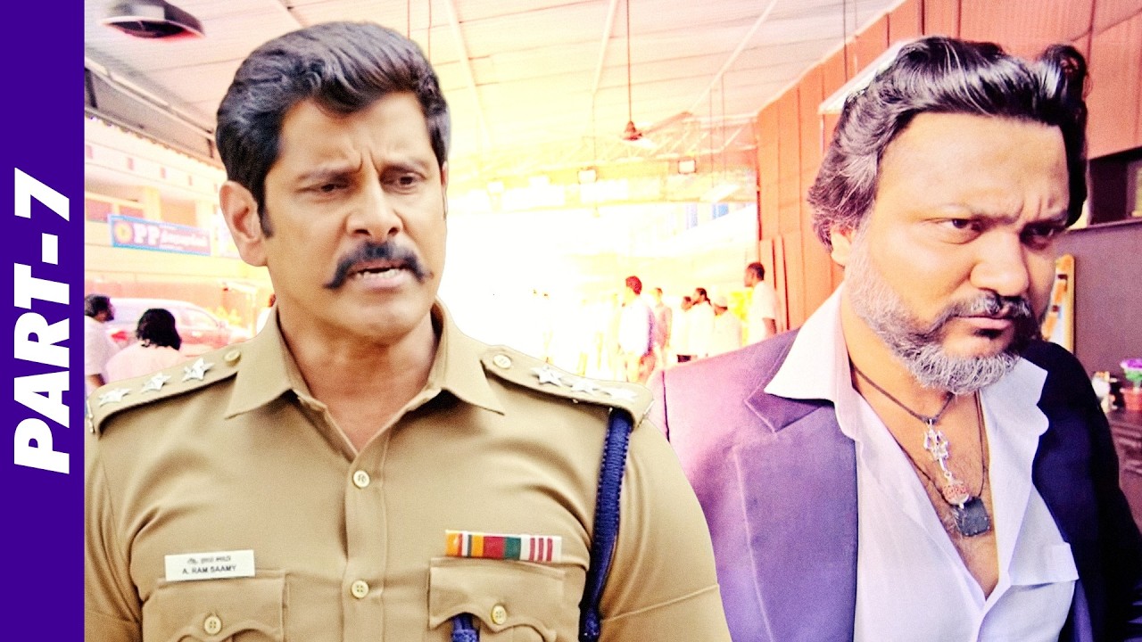 Saamy 2 - Hindi Dubbed Movie Part 7 - Vikram, Keerthy Suresh, Aishwarya Rajesh, Bobby Simha