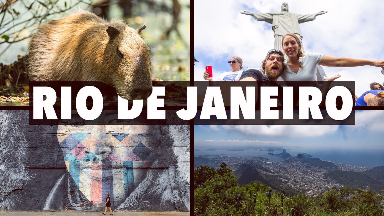 3 Days in Rio de Janeiro Brazil! Capybaras & the Worlds Largest Murals