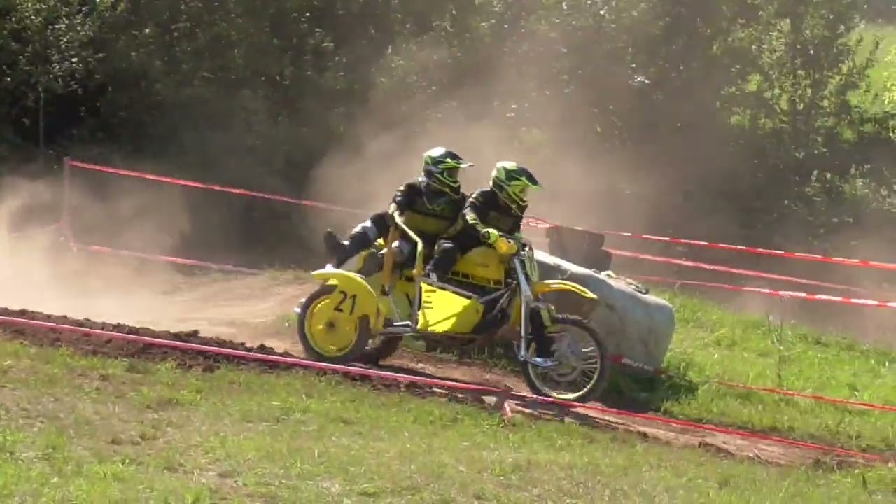 Moto Cross Bramberg 2024, Classic-Sidecars, Veteranen MX-Cup, Lauf 1, -Teil 1-
