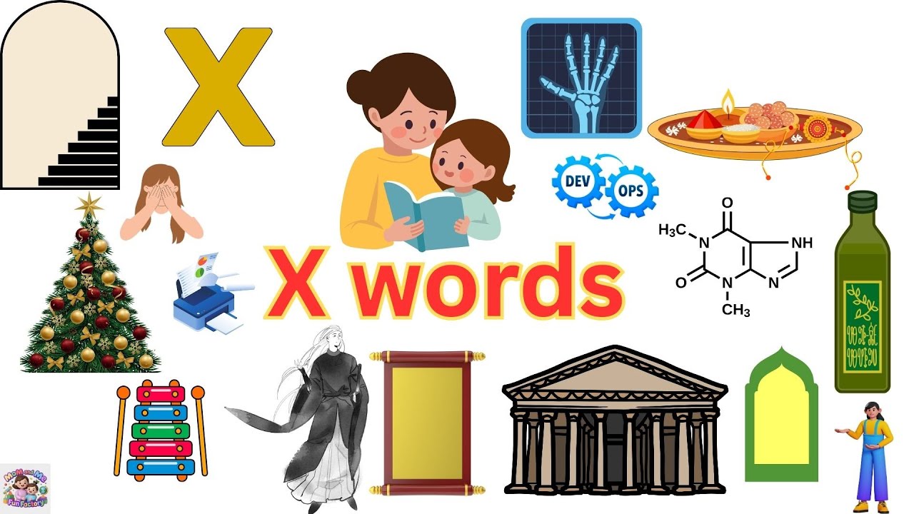 X Words – Exciting Words with the Letter X! | #XWords #LetterX #Shorts #MomAndMeFunFactory