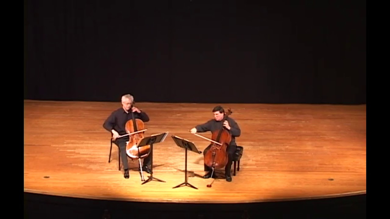 F.A. Kummer, Cello Duet Op. 22, No. 2, mvt II