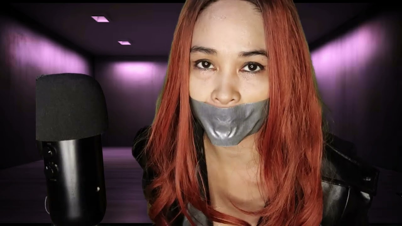 ASMR BLACKWIDOW RP: Guess the Word Challenge with DUCT TAPE