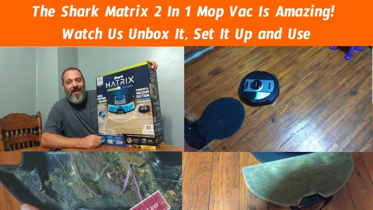 Пылесос для швабры Shark Matrix 2 в 1 — просто чудо! Смотрите, как мы его распаковываем, настраив...