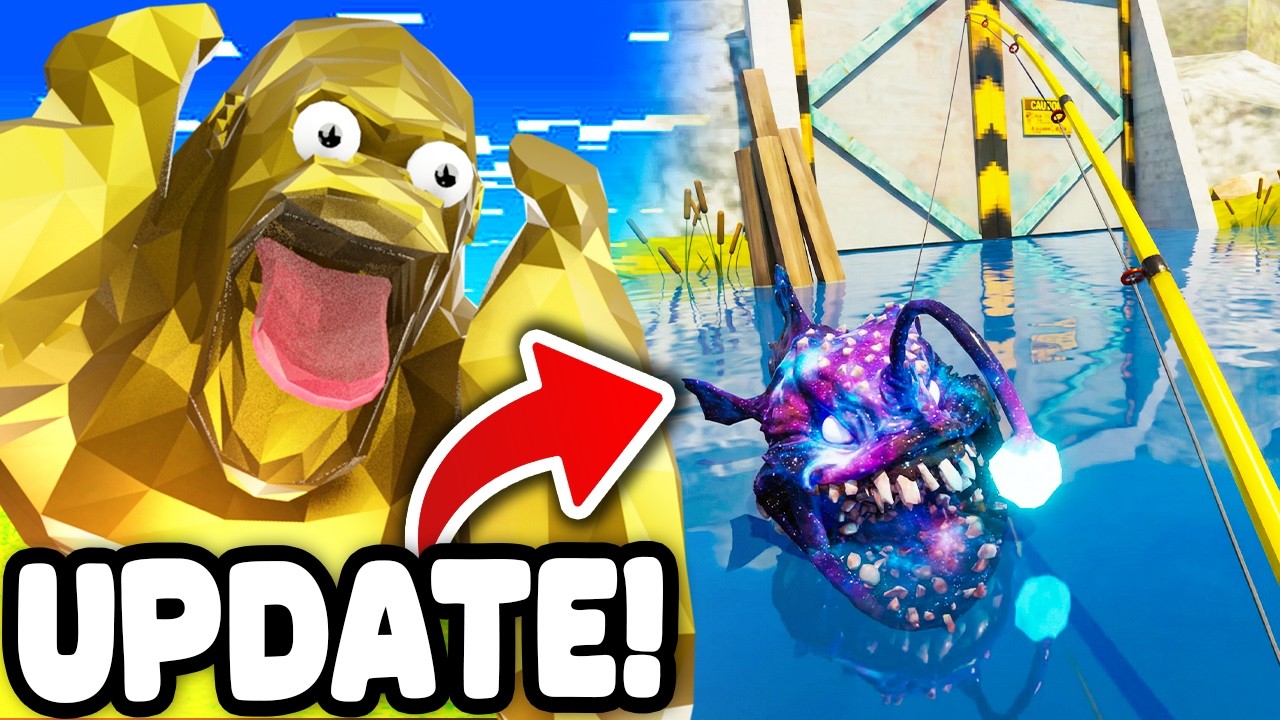 NEW GALAXY FISHING UPDATE is INSANE in Animal Company!