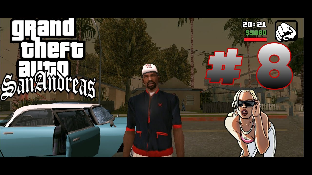 GTA San Andreas - Walkthrough - Mission #8 - Nines and AK's (HD) || AG~Danger_YT