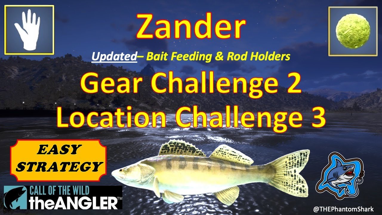 Обновленный тест на снасти для ловли судака 2 и тест на определение местоположения 3 для COTW пос...