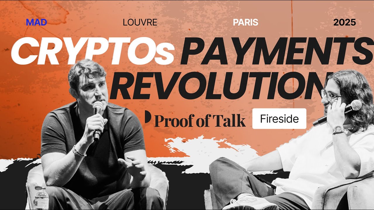 Fireside - Crypto&rsquo;s Payment Revolution with Ivan Soto-Wright (MoonPay) | Proof of Talk 2025