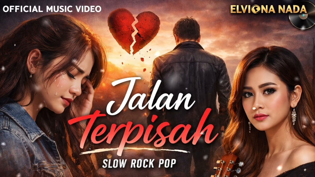 Jalan Terpisah – Lagu Galau Slow Rock Pop Tentang Perpisahan | Elviona Nada