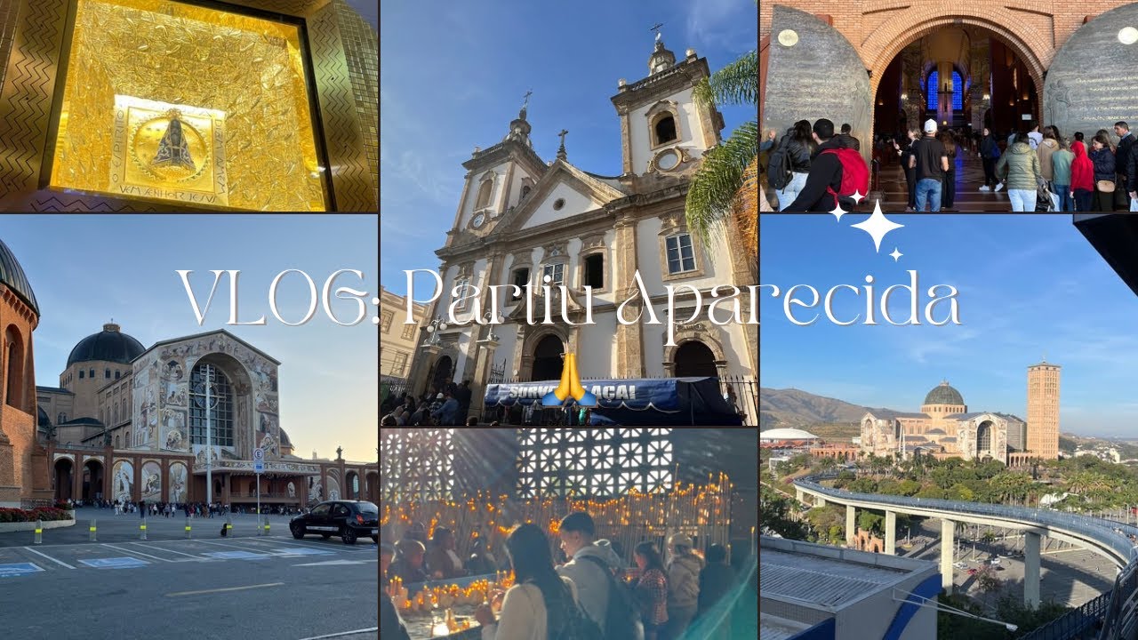 Vlog: Nossa Viagem para Aparecida do Norte 🙏✨