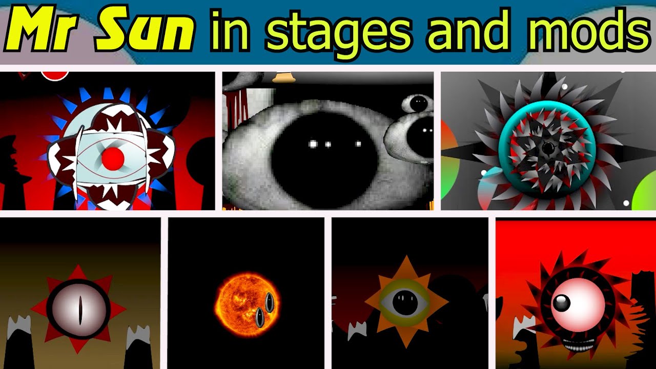 Incredibox sprunki Mr sun in random stages and mods P 4 ( Fast & Normal ) | hamtimtoi