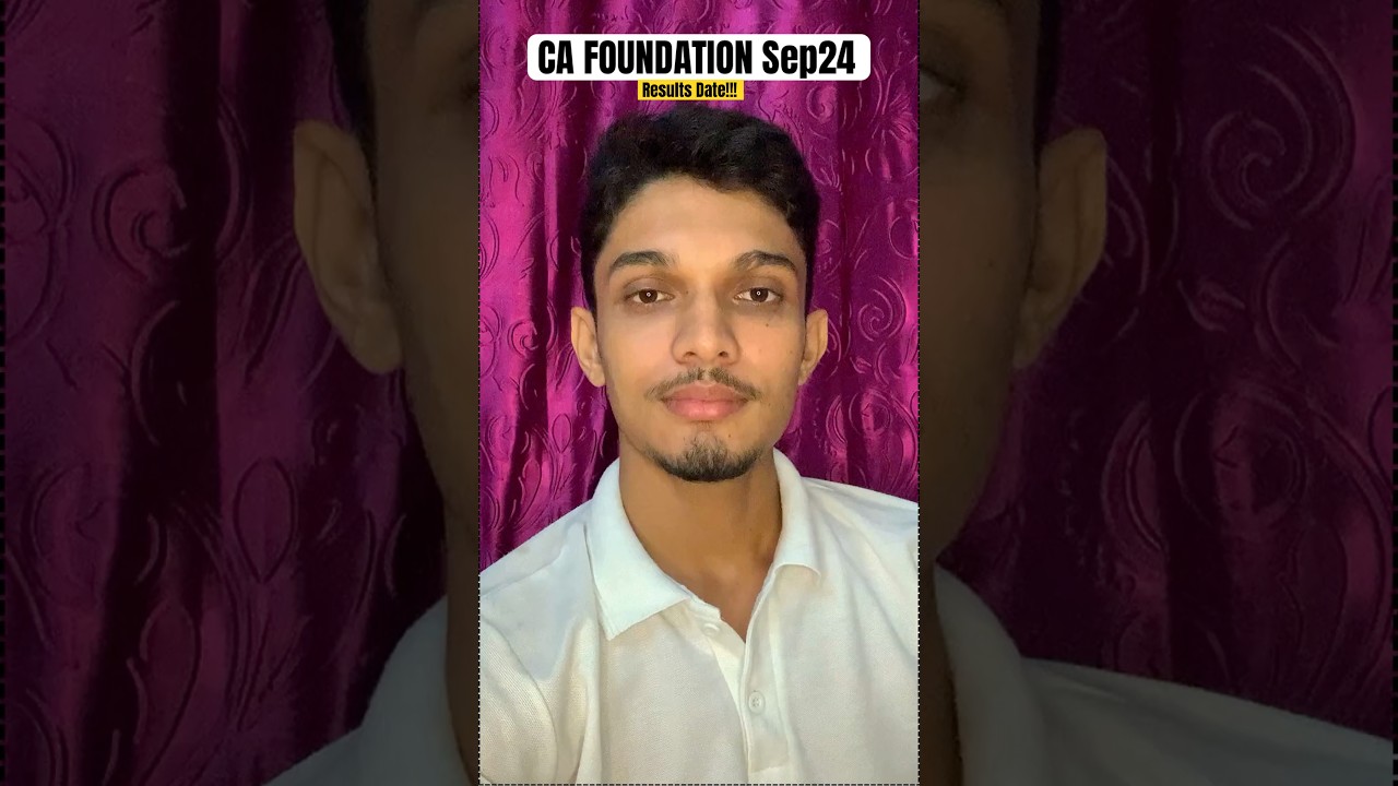 CA Foundation results September 24 || CA Foundation Students Motivation #cafoundation