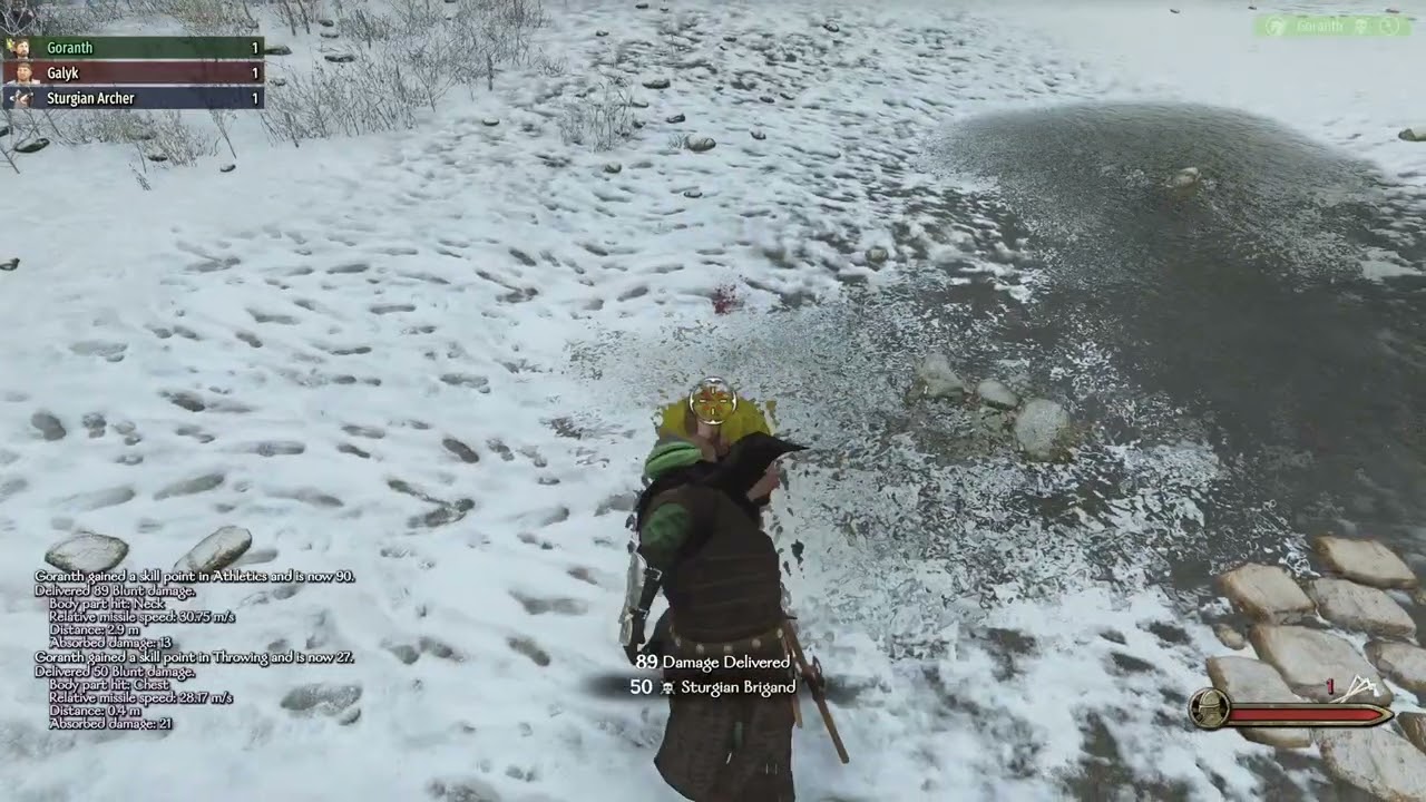 Mount & Blade 2: Bannerlord axe throwing fun