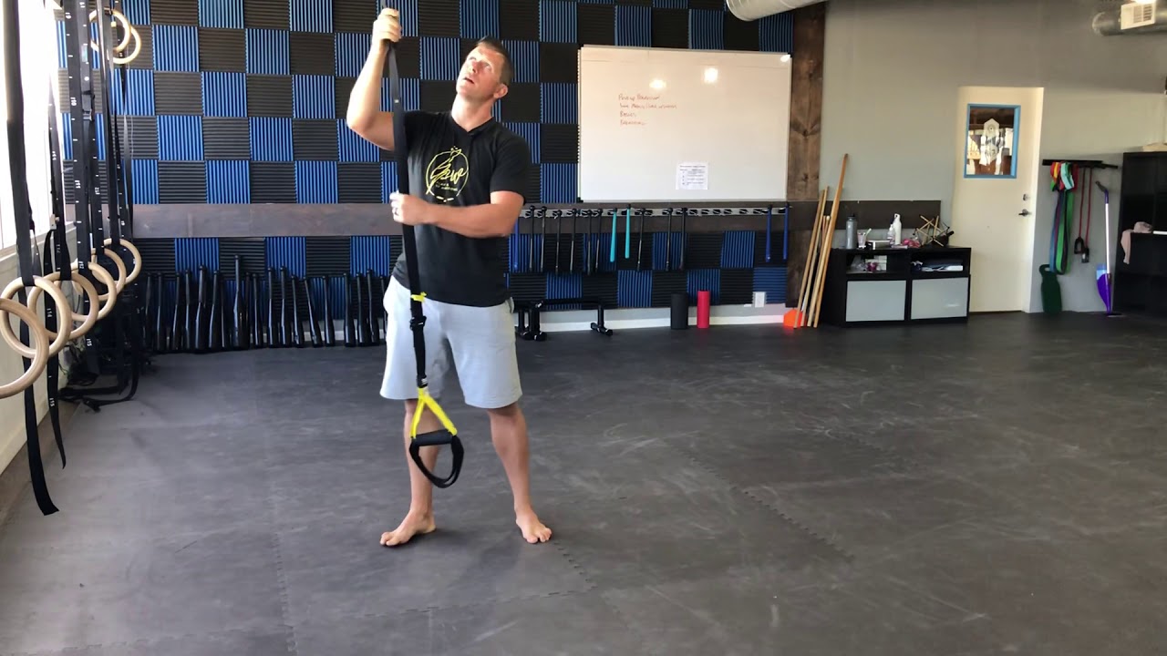 TRX Setup Height and Strap Adjustment Height