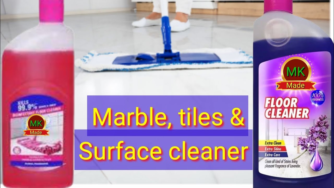 How To Make Floor Cleaner, Marble & Tiles Cleaner Kaise banaye, @mkmade5023