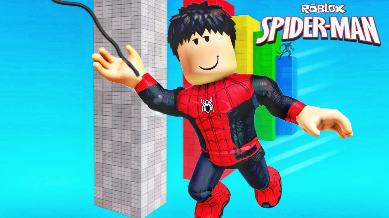 ကျွန်​တော် spider-man ရဲ့ ပါဝါ​တွေ ရခဲ့တယ် | Grapple Swing:Roblox|