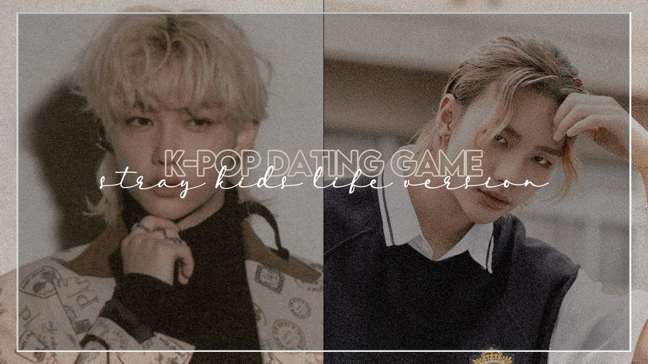 stray kids dating game 🤎 life version !!!