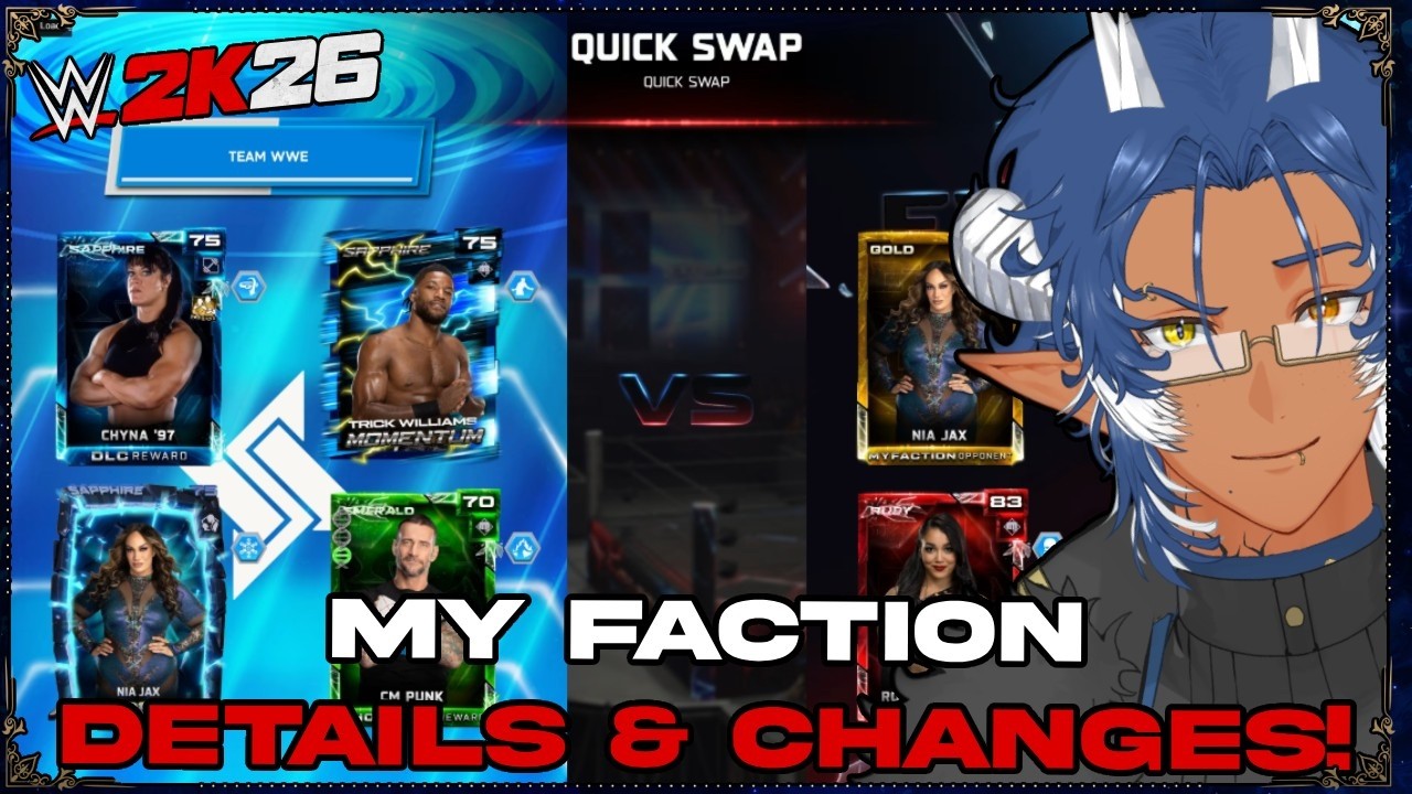 FIRST LOOK at MYFACTION for WWE2K26