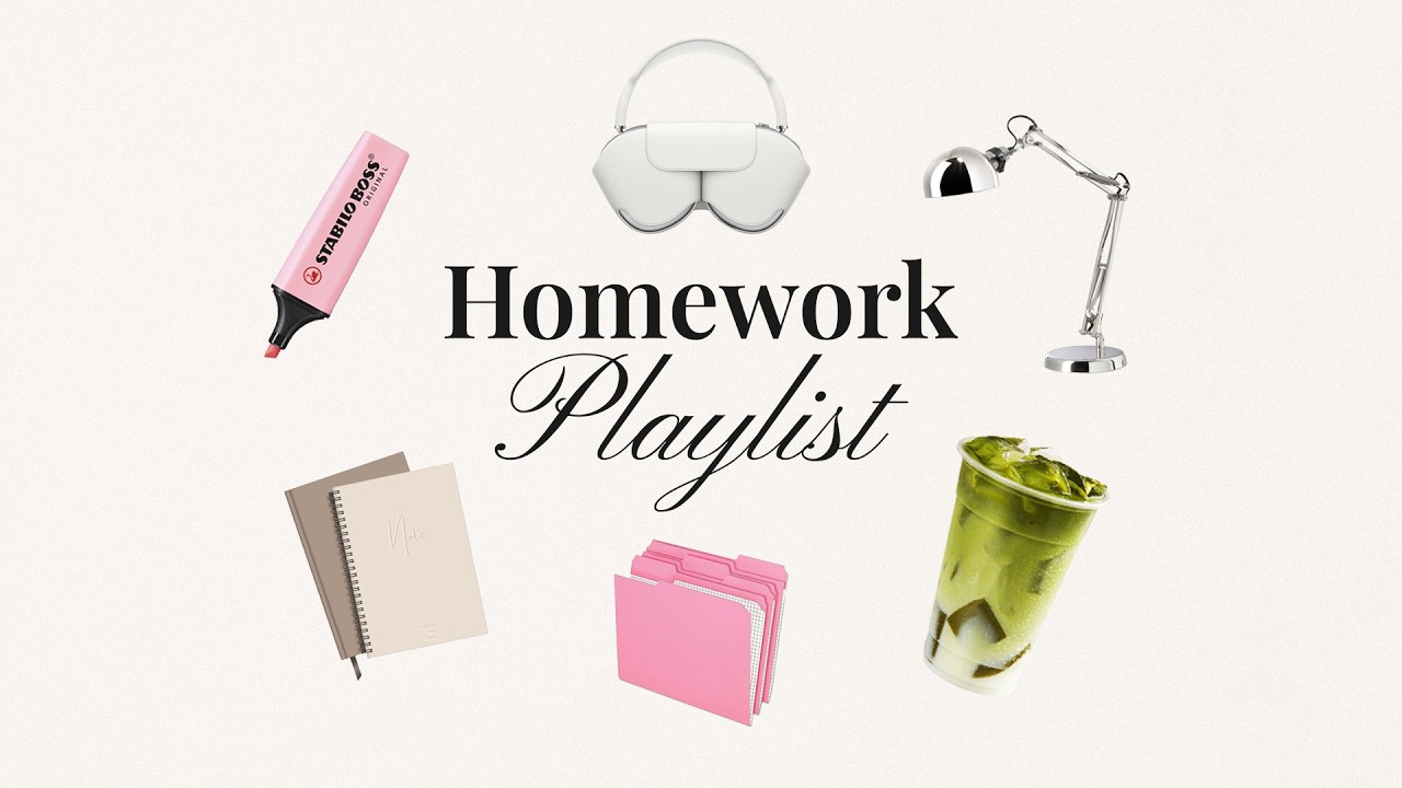 Let's Just Start - Homework Playlist ✨ Focus Aesthetic Playlist